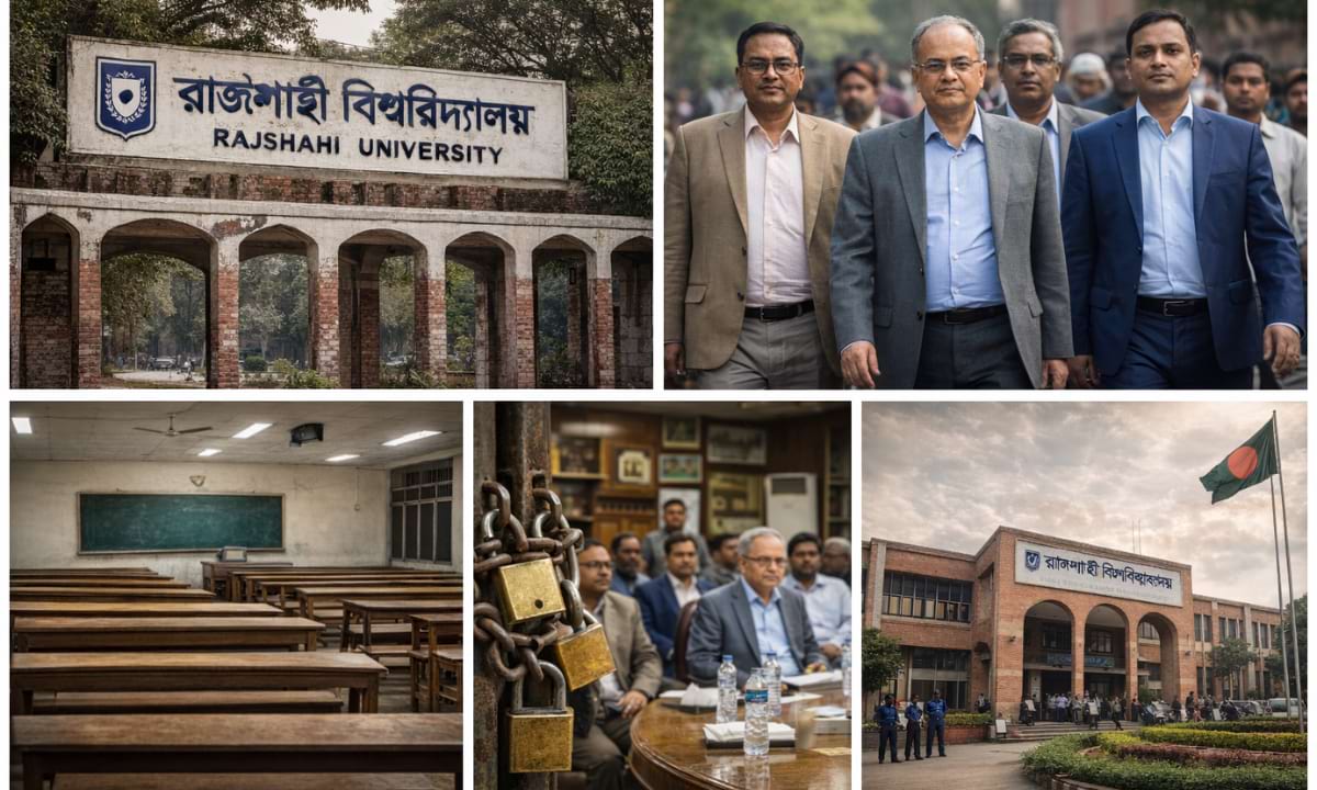 রাবিতে ডিন পদত্যাগের পর প্রশাসনিক দায়িত্বে উপাচার্য ও উপ-উপাচার্য